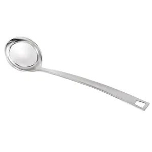 Eco-Friendly Stainless Steel Liberty Line Kitchen Utensils Set Includes Soup Ladle and Slotted Turners for Serving Food