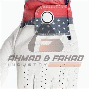 Gants de golf Offre Spéciale personnalisables en cuir Cabretta pour hommes Durable respirant pleine couleur Design Logo personnalisé direct d'usine - Product Image 3