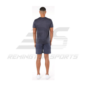 Vêtements hommes T-Shirts 2024 été chaud hommes survêtement Logo imprimé marque vêtements de sport plaine français éponge court Twin ensemble 2 pièces - Product Image 3