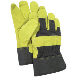Guantes de seguridad de construcción resistentes de cuero de vaca de Grado Superior Guantes DE TRABAJO resistentes a la abrasión para trabajadores canadienses - Product Image 1