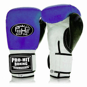 ถุงมือชกมวยสำหรับผู้ชายถุงมือหนังแท้พิมพ์ลายใส่สบาย - Product Image 5