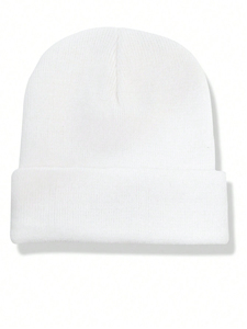 Gorro de punto bordado con cabeza de Diablo y calavera OEM para hombre, gorros unisex personalizados de alta calidad - Product Image 2