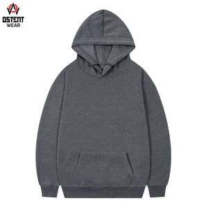 Venta al por mayor 100% de algodón sudaderas con capucha de gran tamaño sudaderas de manga larga con bolsillos patrones de lana de invierno para hombres y mujeres - Product Image 4