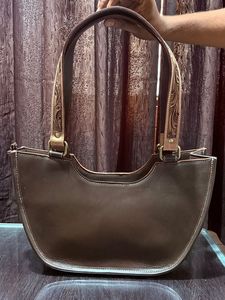 Bolso de Cuero Tallado a Mano de Primera Calidad para Mujer, Bolso de Hombro de Cuero Genuino Vintage Hecho a Mano con Patrón Floral en Relieve - Product Image 3