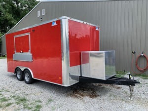 Affordable 2022 New Design Mobile Food Truck For Coffee <b>Cart</b> Trailer With Full Equipment Mobile Food Trailer For Sale - Product Image 2