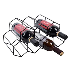 Présentoir à vin design moderne présentoir à 8 bouteilles de vin qualité supérieure design dernier cri accessoires pour la maison à vendre