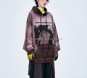 Sweat à capuche zippé personnalisé avec logo brodé – Unisexe, 100 % coton éponge, écologique, respirant, anti-boulochage, faible MOQ - Product Image 4