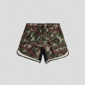 กางเกงกีฬาขาสั้นผู้ชายแห้งเร็วสำหรับใส่วิ่งออกกำลังกายมีกระเป๋าใส่ไปยิมชุดออกกำลังกายฟิตเนสกางเกงขาสั้นสำหรับผู้ชายปรับแต่งโลโก้ได้ - Product Image 6