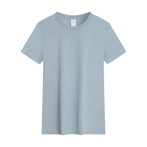 Fourniture d'usine 100% coton peigné T-Shirt hommes décontracté coupe régulière 200gsm court longueur haute qualité T-shirt pour hommes - Product Image 2