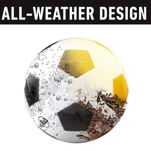 Balón de Fútbol Cosido a Máquina, Tamaño Estándar 5, Material PVC/PU, para Partidos Deportivos y Entrenamiento, Diseño de Logotipo Personalizado AROMAX INDUSTRIES - Product Image 4