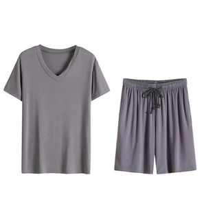 Vente en gros d'ensembles de t-shirts personnalisés de qualité supérieure pour hommes, vêtements de sport de jogging d'été respirants à col rond/col en V disponibles - Product Image 3