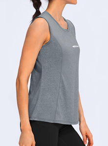 Nuevo diseño de camisetas para correr para mujer, chaleco sin mangas para gimnasio, ropa deportiva para mujer, camisetas de secado rápido para mujer y Niña - Product Image 3