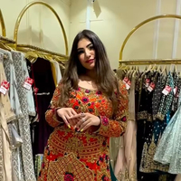 Nouvelle Robe de Soirée pour Femme, Style Fantaisie, en Faux Georgette Lourd avec Broderie de Paillettes, Modèle Designer 4