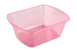 Wholesale Custom Rectangle Shape Eco-Friendly PP Plastic <b>Portable</b> Foot Spa <b>Bath</b> Bucket Adults Indoor Use 333x255x130mm Best - Product Image 3