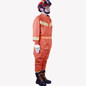 Fabricante al por mayor lucha contra incendios de aluminio resistente al calor traje de alta temperatura 51000 grados traje de protección contra incendios aramida - Product Image 2