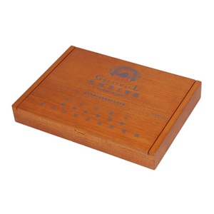 DS Chất lượng cao tùy chỉnh thiết kế bán buôn lụ<span class=keywords><strong>a</strong></span> Màn hình logo thương mại Du lịch gỗ tuyết tùng xì gà <span class=keywords><strong>Humidor</strong></span> - Product Image 1