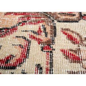 Tapis en laine noué à la main de grande taille, motif médaillon rouge et orange, pour salon, couloir rectangulaire - Pae-2332 - Product Image 3