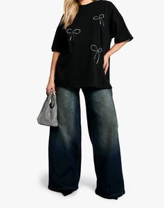 Professionnel fait été femmes T-Shirt meilleur Design coton Polyester tenue décontracté séchage rapide grande taille court bas prix coupe ample - Product Image 1