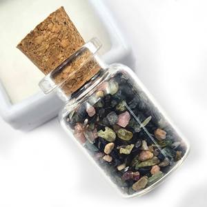 Pierre précieuse brute naturelle multi-tourmaline pour la fabrication et la découpe de bijoux, certifiée IGI, tailles variées - Product Image 4