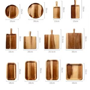 Rani Industries Bamboo Chopping Board Model 360 Rectangle <b>Shape</b> 2.0cm Thick Easy to Clean Combination Package - Product Image 1