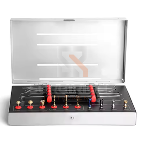 Kit de elevación de seno platino para implantes dentales Enfoque lateral Crestal Recubierto de titanio Tapón de fresas de diamante Electricidad - Product Image 2