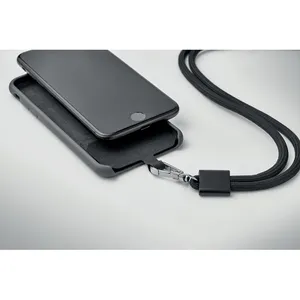 Nonette RPET Tubular <b>Lanyard</b> Sustainable Promotional Merchandising Product - Product Image 1