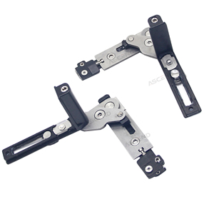 WH188 современный европейский дизайн с канавками, 90 градусов наклона и поворота, скрытая дверная и оконная фурнитура для наружного применения - Product Image 3