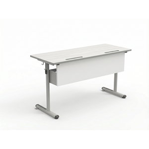Escritorio Doble para Estudiantes con Patas en T, Moderno, con Superficie de Melamina y Estructura Metálica, para Exportación Escolar, Superventas - Product Image 5