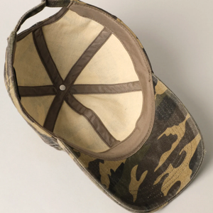 OEM ODM Casquette de baseball en tissu structuré à 6 panneaux avec broderie de logo personnalisé de haute qualité Casquette de sport camouflage pour les activités de plein air - Product Image 6