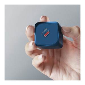 Cable Cargador USB Tipo-C NANOTUBE de 20W con Entrega de Energía, Azul TETRGAN1C20B - Product Image 4