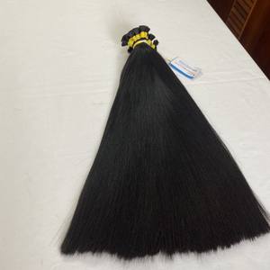 Haute qualité 100% brut vierge vietnamien en vrac cheveux lâche vague profonde Style Double trame Remy gros haute qualité naturel droit - Product Image 2