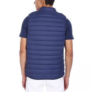 Veste d'hiver matelassée pour homme avec col montant et fermeture éclair, rembourrage léger et isolant pour la chaleur par temps froid - Product Image 2