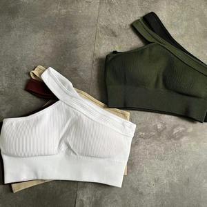 สปอร์ตบราของผู้หญิงผ้าไนลอนสแปนเด็กซ์ระบายอากาศได้ดีใหม่ชุดชั้นในเล่นโยคะปรับแต่งดีไซน์ได้ - Product Image 6