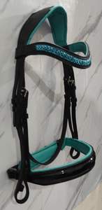 สายคาดศีรษะม้าแบบหนังดิบพร้อมเชือกผูก - Product Image 4