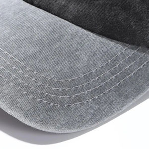 Gorras de malla de 5 paneles con logotipo de parche de silicona personalizado para hombres/mujeres gorra de béisbol con estampado de tela impermeable con ala curva - Product Image 4