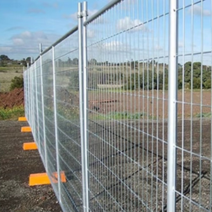 Di động có thể tháo rời sắt an ninh hàng rào tấm hàng rào tạm thời cho trang web xây dựng mô hình 3D dịch vụ bao gồm - Product Image 1