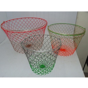 Metal <b>Wire</b> Fruit/vegetable Shopping <b>Basket</b> - Product Image 3