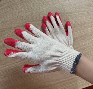 Gants enduits de caoutchouc vietnamien Gants de travail de sécurité anti-coupures et antidérapants avec coton réutilisable semi-enduit de latex pour le jardinage - Product Image 5