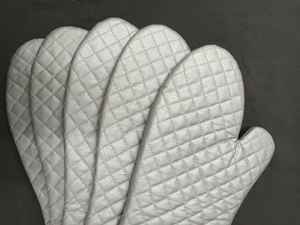 100% Cotton Wholesale Machine Washable <b>Oven</b> Mitten Sustainable Comfortable Safety Ecofriendly Reusable Modern Wholesale In India - Product Image 5