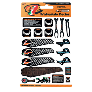 Pegatinas para Motocicletas RIV, Calcomanía Personalizada para Amortiguador - Product Image 2