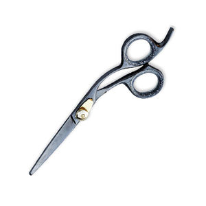 Ciseaux de coupe de cheveux de conception incurvée couleur enduite vente en gros ciseaux de salon de maison et de gros pour la beauté - Product Image 2