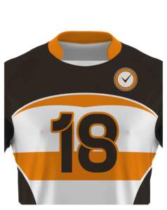 Nouveaux ensembles d'uniformes de rugby sur mesure pour hommes, impression par transfert par sublimation, respirant, 100% polyester, équipement d'entraînement, logo personnalisé, équipes - Product Image 6