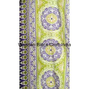 Vente en gros de robes longues kimono en coton biologique vintage pour femmes, écologiques, matelassées, faites à la main, festival indien, printemps automne - Product Image 5