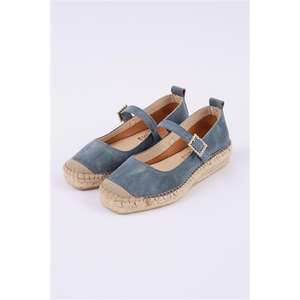 Espadrille à talon compensé fermé et talon bas - Product Image 2