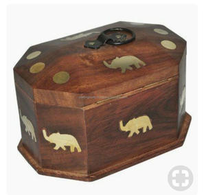 Boîte de rangement de bijoux en bois poli fait à la main avec cadeau polyvalent sur le thème bouddhiste pour les femmes artisanat en bois et panneaux muraux - Product Image 3