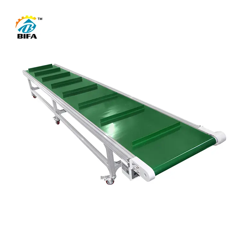 Wholesale New Design Luxury cleated belt conveyor Electronic Factory Assembly Line Belt Conveyor