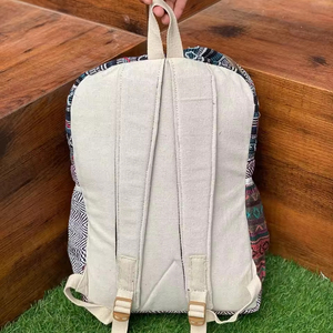 Mochila para exterior de cáñamo 2025 ecológica, mochila personalizada de yute para ordenador portátil para hombres y mujeres, mochilas escolares de viaje, novedad de 100% - Product Image 5