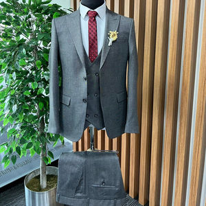 Traje de vedding de alta calidad Trajes de varios colores de lujo para hombres Último diseño Hecho a medida Marca turca Primera clase mejor precio - Product Image 1