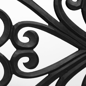 Wholesale Price Handmade Boho Black Wood Panel Customized Carved Floral Wall Decor Home Living Room Decoration Bulk Supplies <b>PC</b> - Product Image 3