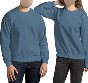 Nueva Sudadera Unisex 100% Algodón para Invierno, Diseño Personalizado 2024, Bordado Sólido, Tinte Liso, Talla XL - Product Image 5